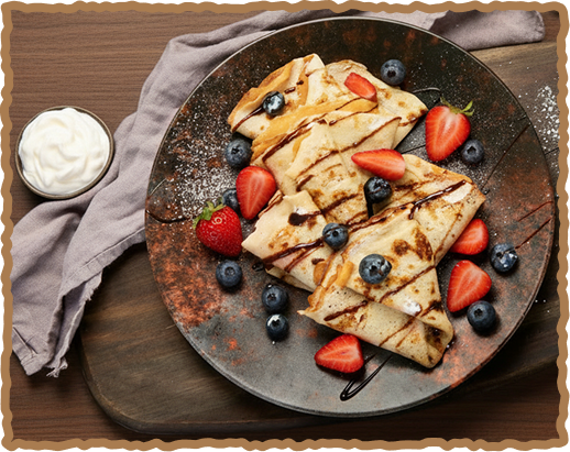 Berry Crepes